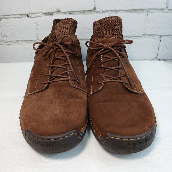 MENS BUFFALO OULOS PREMIUM SHOES 100% CAOUTCHOUC EURO SIZE 45 (US 11.5) - Picture 1 of 10